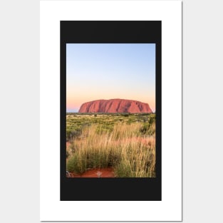 Uluru sunset Photographic Print. Australian Photographic Print. Posters and Art